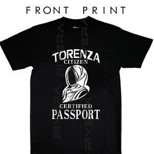 Torenza citizenPassport Certified T-Shirt, Futuristic Traveler Tee Time Traveler